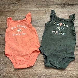 Carter’s onsies